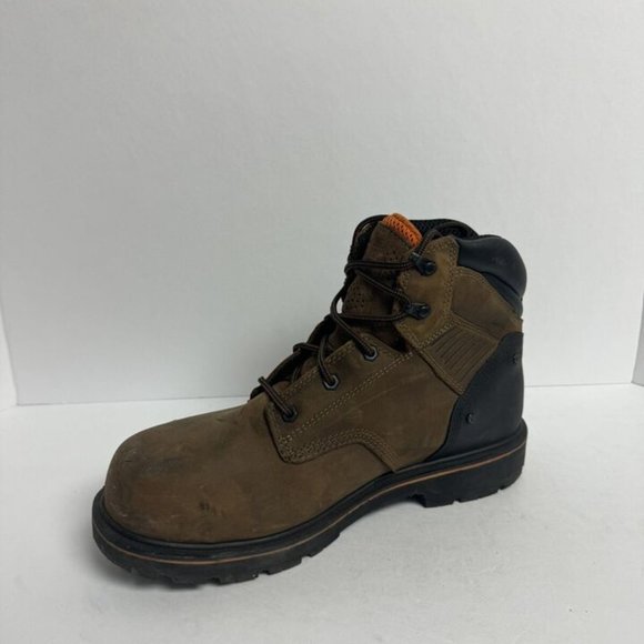 Timberland Pro Mens Ballast Steel Toe Work Boot Brown Size 11.5W - Picture 2 of 6